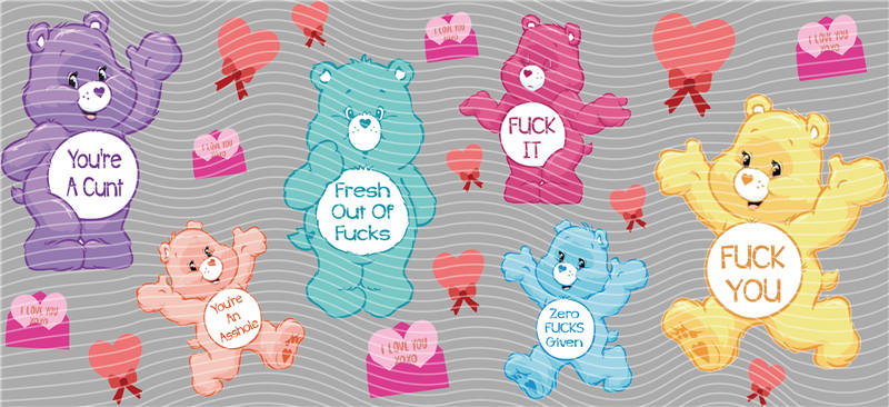 16oz Cartoon-T 611